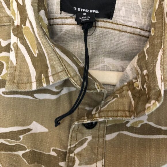 G. STAR RAW Camo Button Up Shirt - Picture 7 of 13